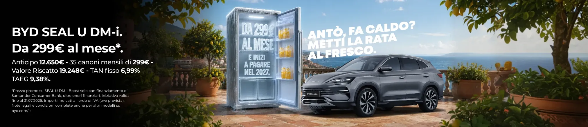 Offerte e promozioni BYD SEAL U DM-i con Finanziamento